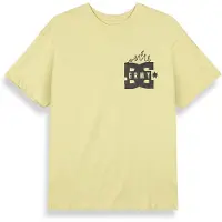 Grimey The Swarm Dc Shoes X Raw Honey Regular Short Sleeve T-shirt Jaune XL