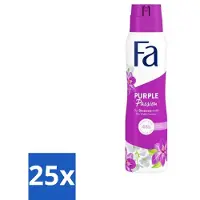 Fa Pflege Déodorant spray Fa Violet Leaves Passion 150 ml - Pack économique - 25 pièces