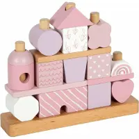 Small Foot Stapelhaus rosa