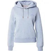 Superdry pour femme. W2012559A Sweat-shirt Essential Logo bleu (L), Casuel, Coton, Manche longue