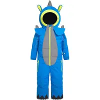 WEEDO FUNWEAR Costume fonctionnel 'RHINO' bleu / gris / vert fluo