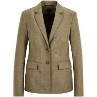 MADELEINE Blazer vert pastel / noir