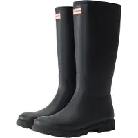 Hunter Uni Downpour Tall Wellington Boots Noir Taille 42