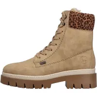 Rieker Bottines à lacets beige / marron