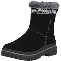 Remonte Après-ski gris / noir / blanc