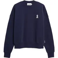 Armedangels Sweat-shirt 'ALIZAA' bleu foncé / blanc
