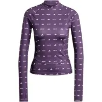Adidas Moonboot Long Sleeve T-shirt Violet S Femme
