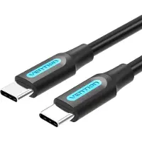 Vention Câble USB 2.0 C mâle/mâle 1M Noir PVC Type