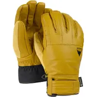 Burton - Gants en GORE-TEX - M Gondy Gore-Tex Leather Gloves Rawhide - Taille S - Jaune
