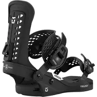 Union - Fixations de snowboard all-mountain - Trilogy Classic Black pour Femme - Taille 37-40,5 - Noir