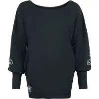 Harry Potter T-shirt manches longues de - Hedwige - S - L - pour Femme - noir - Taille S