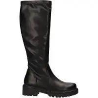 La strada - Bottes pour femmes - Fermeture éclair - Noir - Style décontracté