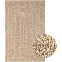vidaXL Tapis ZIZUR 200x290 cm aspect de jute intérieur et extérieur