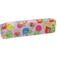Duckiez Trousse à crayons avec visage smiley