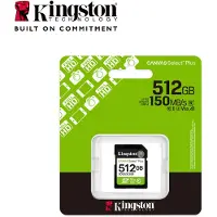 Kingston Carte SD SDS3/512GB 512GB SDXC Canvas Plus Gen3 C10 au détail
