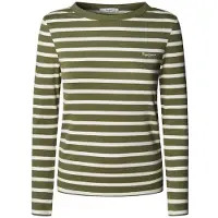 Pepe Jeans Bani Long Sleeve T-shirt Vert L Femme