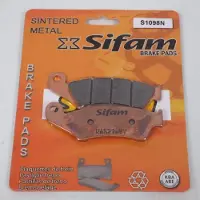 Sifam Plaquette De Frein Pour Moto Kawasaki 250 Kx 1994 À 2008 Av Neuf