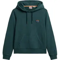 Superdry Femme Sweat à Capuche Brodé Great Outdoors Green Taille: 36