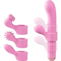 OTOUCH Magic Stick - vibrateur à embouts interchangeables (rose)