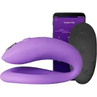 We-vibe Sync O - stimulateur pour couple contrôlé par application (violet)