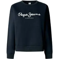 Pepe Jeans Sweat-shirt 'Baddy' bleu marine / blanc