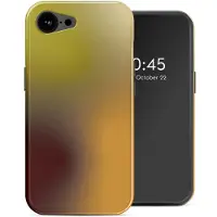 Selencia Coque arrière Vivid avec MagSafe pour Apple iPhone 17e / 16e - Gradient Olive Dust
