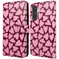 IMoshion Étui de télephone portefeuille Design pour Samsung Galaxy A18 (4G) / A17 (4G/5G) - Hearty Blush