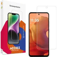 Accezz Protection d'écran en verre trempé pour Motorola Moto G56
