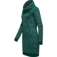 Ragwear Robe 'Chloe' gris clair / vert foncé