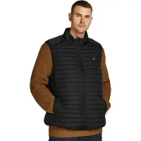 Jack & Jones 12205347 Plus Size Vest Noir 4XL / Regular Homme