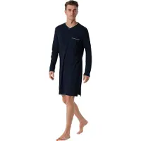 Schiesser Pyjama Schiesser Homme 179298 Dark Blue-Taille 50