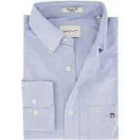Gant Chemise bleu clair / gris argenté