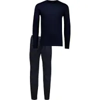 Schiesser Pyjama Schiesser Homme 159633 Ebony Blue-XXL