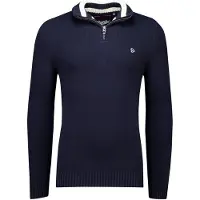Superdry pour homme. M6110706A Jumper Half Zip navy (XXL), Casuel, Coton, Marine