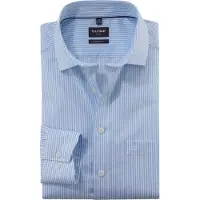Olymp Chemise Luxor Rayée Bleu clair Bleu taille 45