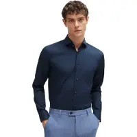 BOSS Chemise business 'P-HANK' marine