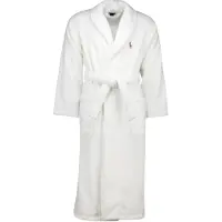 Ralph Lauren Peignoir long marron / rouge / blanc