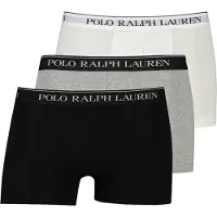 Ralph Lauren Boxers gris chiné / noir / blanc / blanc cassé