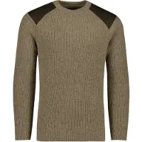 Barbour Pullover Raisthorpe Laine d'Agneau Beige taille M