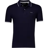 Gant T-Shirt 'Rugger' bleu foncé / blanc