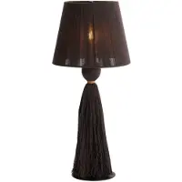 Light & Living Lampe de table Espino Ø 31cm - brun foncé