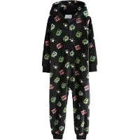 Next Pyjama vert / rouge clair / noir / blanc