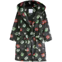 Next Peignoir vert pastel / rouge / noir / blanc