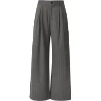 s.Oliver Red Label Pantalon gris / blanc