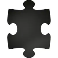 Securit PUZZLE - Kreidetafel