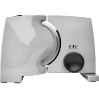 Ritter Elektrischer Allesschneider Nova 1 Duo Plus, Trancheuse, Gris