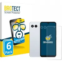 BROTECT Schutzfolie für Telekom T Phone 3 (Display+Kamera) Displayschutz Displayschutzfolie Folie Klar