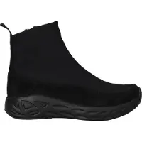 Wolky Chaussons Wolky Femme Rebound S2F stretch & Suede Black-Taille 41