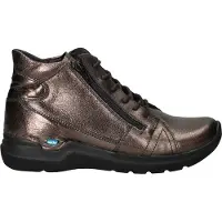 Wolky Why Veterschoenen Hoog - Brons - Maat 39