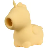 Unihorn Bean Blossom - stimulateur clitoridien licorne rechargeable - jaune